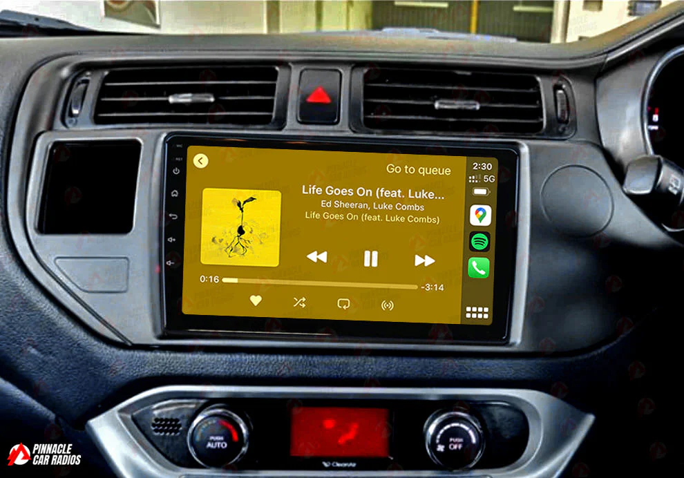 Kia Rio 2012-2014 Wireless CarPlay Headunit Kit - Image 3