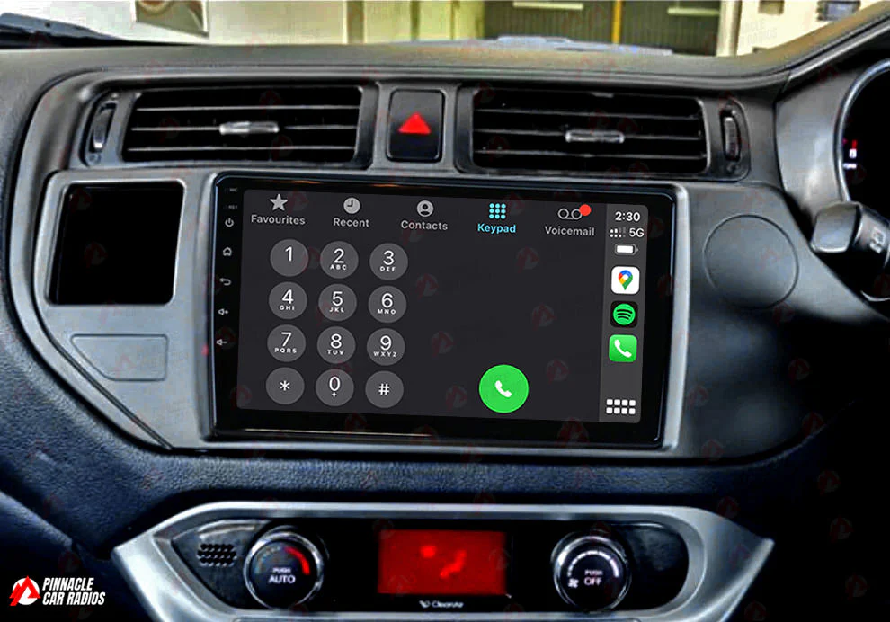 Kia Rio 2012-2014 Wireless CarPlay Headunit Kit - Image 4