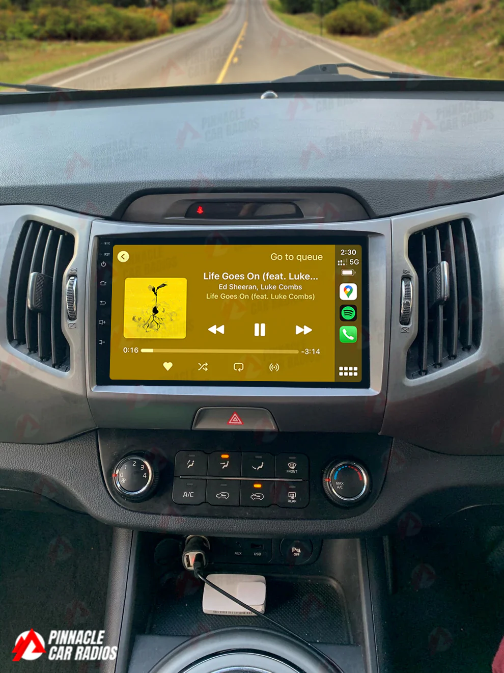 Kia Sportage 2010-2015 Wireless CarPlay Headunit Kit - Image 3