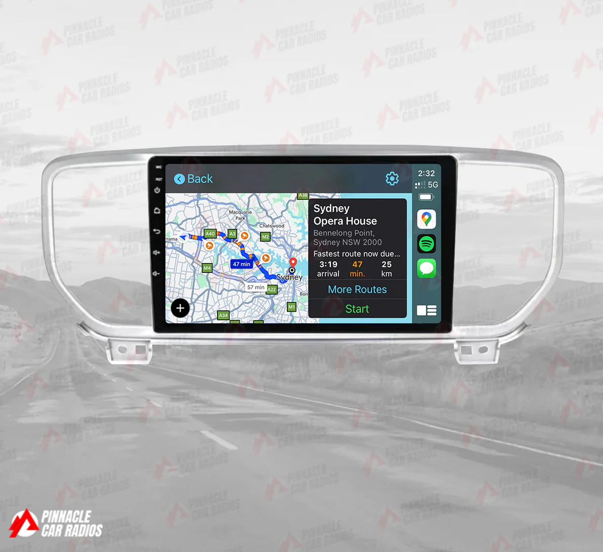 Kia Sportage 2015-2018 Wireless CarPlay Headunit Kit - Image 8