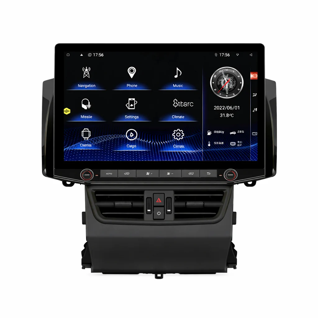 Land Cruiser LC200 Upgrade LX570 Tesla-Style Screen 2008-2015 Wireless CarPlay Headunit Kit - Image 3