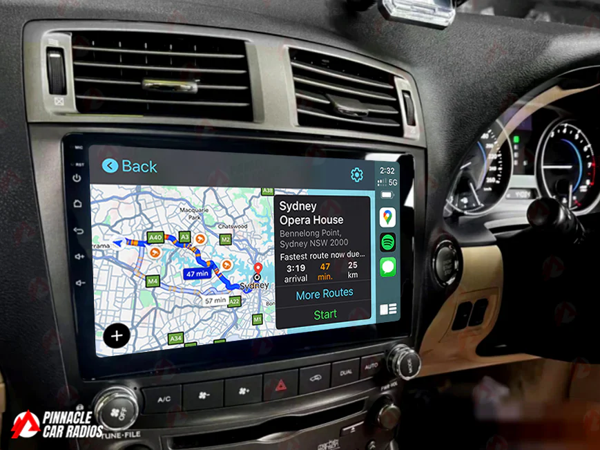Lexus IS/IS250/IS350 2006-2013 Wireless CarPlay Headunit Kit - Image 2