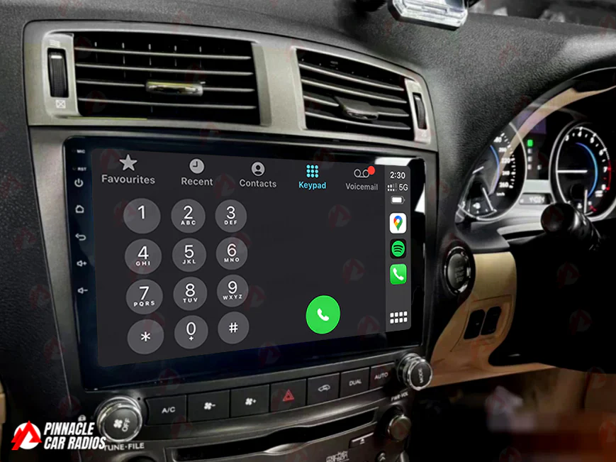 Lexus IS/IS250/IS350 2006-2013 Wireless CarPlay Headunit Kit - Image 4