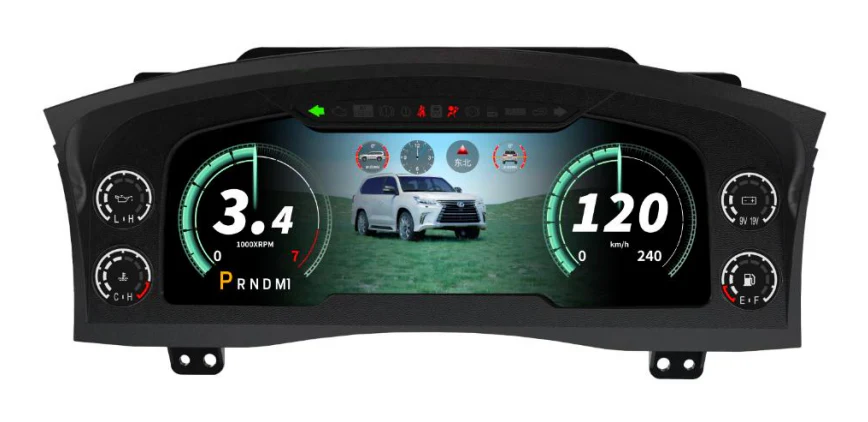 Lexus LX570 2008-2015 Digital Instrument Cluster - Image 3