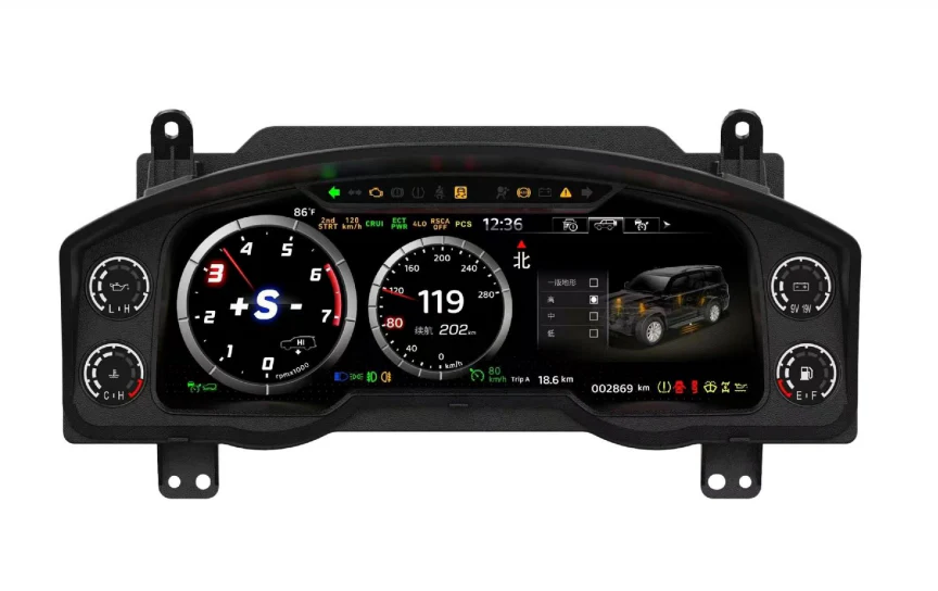 Lexus LX570 2016-2022 Digital Instrument Cluster - Image 3