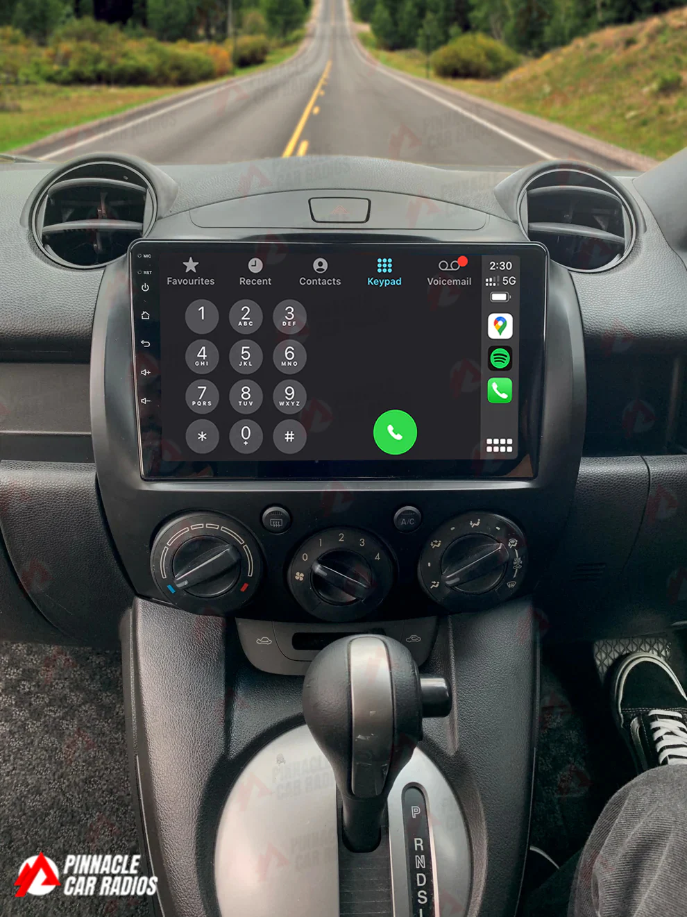 Mazda 2 2007-2014 Wireless CarPlay Headunit Kit - Image 4