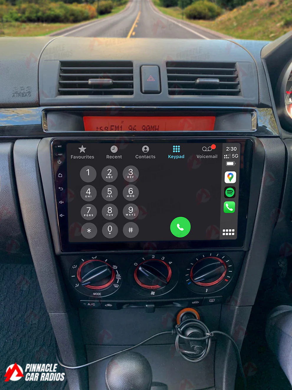 Mazda 3 2004-2009 Wireless CarPlay Headunit Kit - Image 5