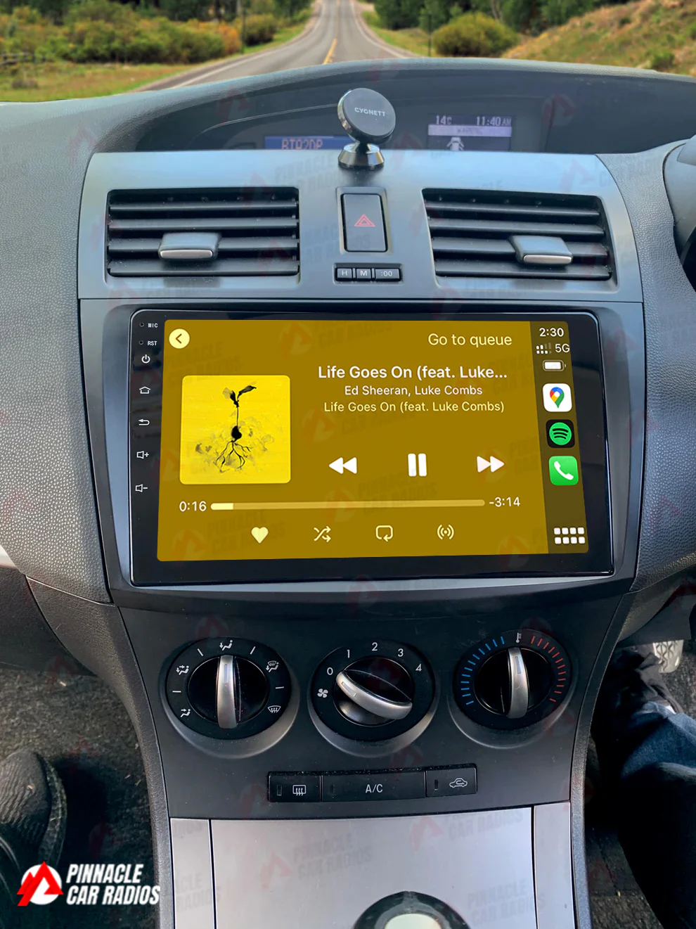 Mazda 3 2009-2013 BL Wireless CarPlay Headunit Kit - Image 3