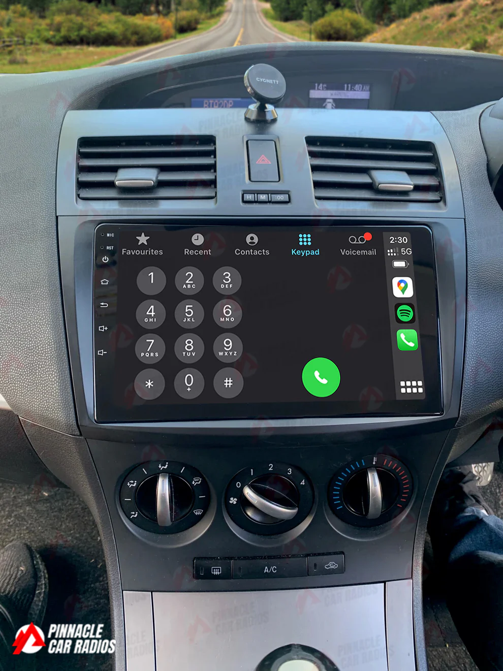 Mazda 3 2009-2013 BL Wireless CarPlay Headunit Kit - Image 4