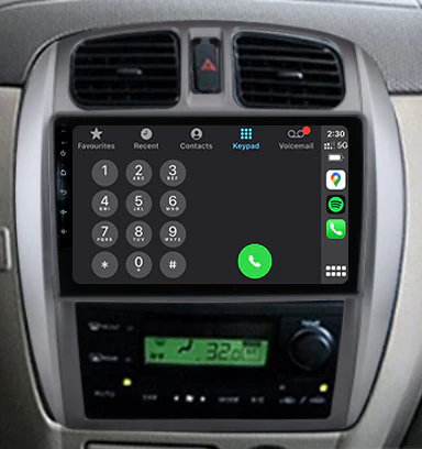 Mazda 323 1998-2004 Familia BJ Hatchback Wireless CarPlay Headunit Kit - Image 4