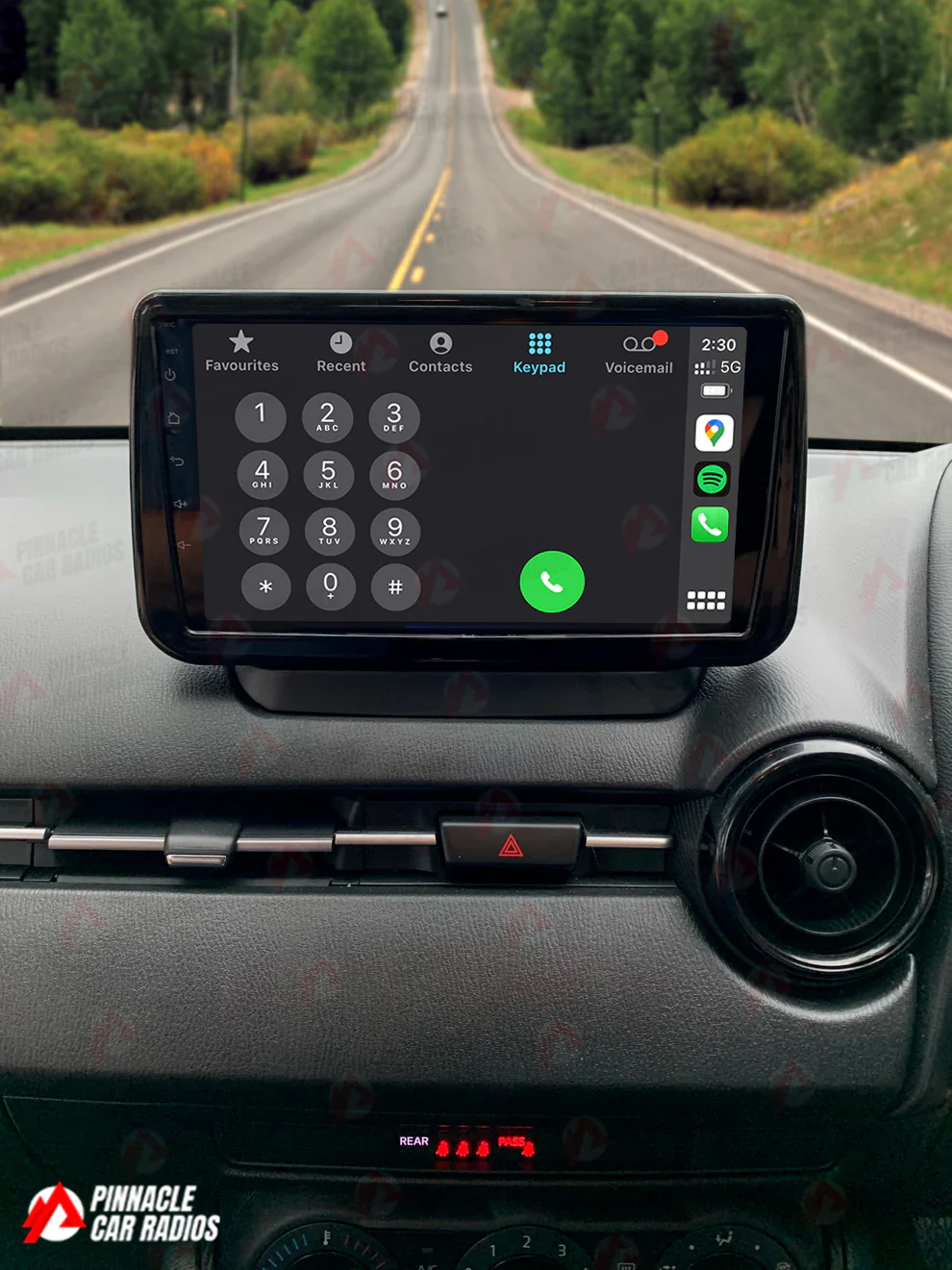 Mazda 2 2014+ Wireless CarPlay Headunit Kit - Image 4