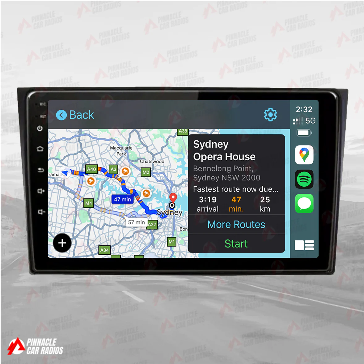 Mazda CX9 2007-2015 Wireless CarPlay Headunit Kit - Image 8