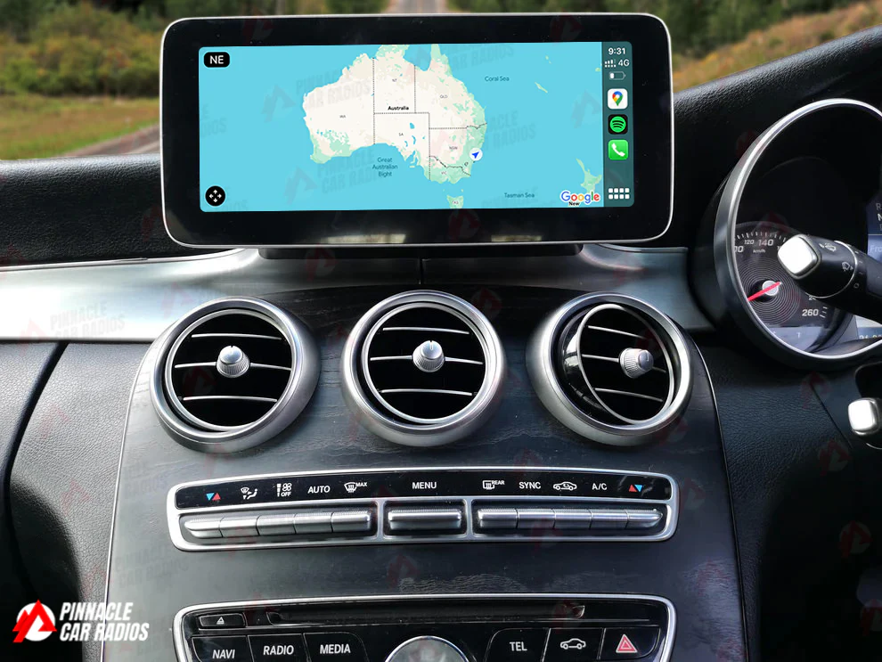 Mercedes Benz C-Class 2015-2021 W205 NTG 5.0 Wireless CarPlay Headunit Kit - Image 6