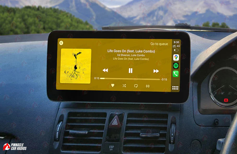 Mercedes Benz C-Class 2007-2010 W204 NTG 4.0 Wireless CarPlay Headunit Kit - Image 3