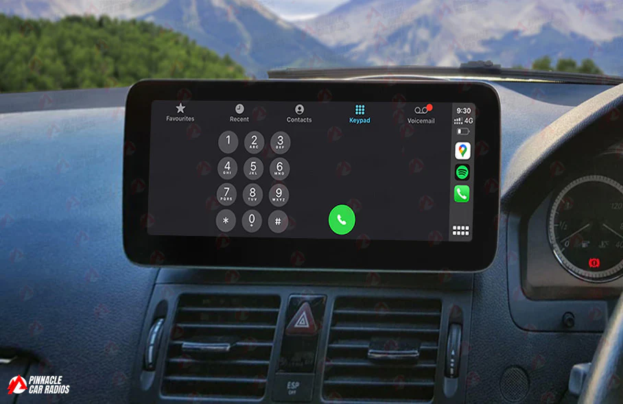Mercedes Benz C-Class 2007-2010 W204 NTG 4.0 Wireless CarPlay Headunit Kit - Image 4