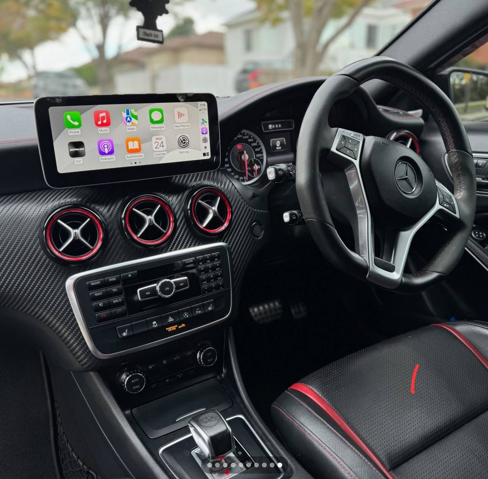 Mercedes Benz CLA-Class 2013-2018 C117 X117 Wireless CarPlay Headunit Kit - Image 4