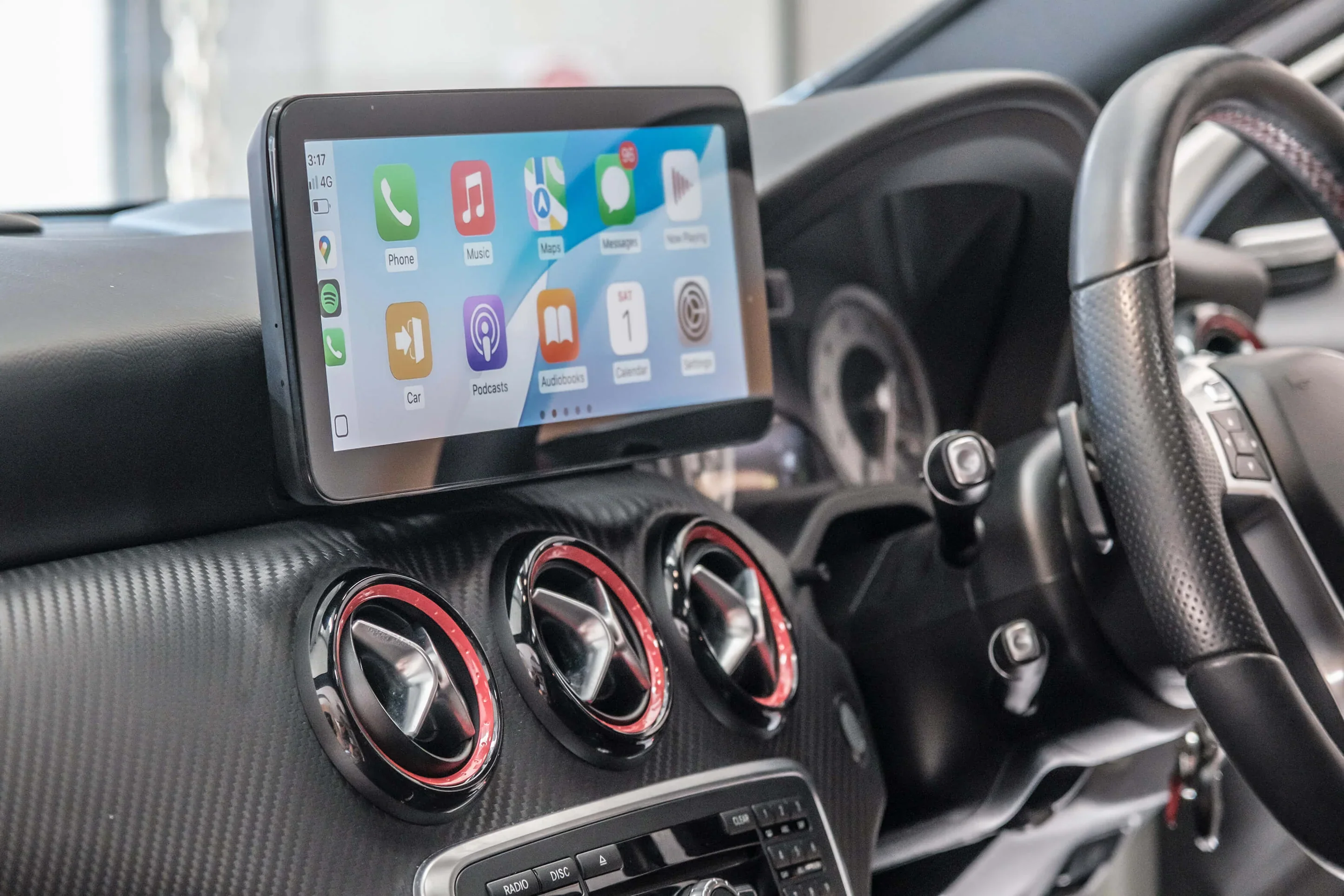 Mercedes Benz CLA-Class 2013-2018 C117 X117 Wireless CarPlay Headunit Kit - Image 5