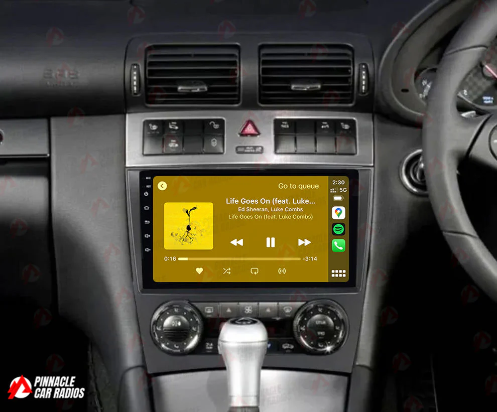 Mercedes Benz CLK 2005-2008 W209 Wireless CarPlay Headunit Kit - Image 3