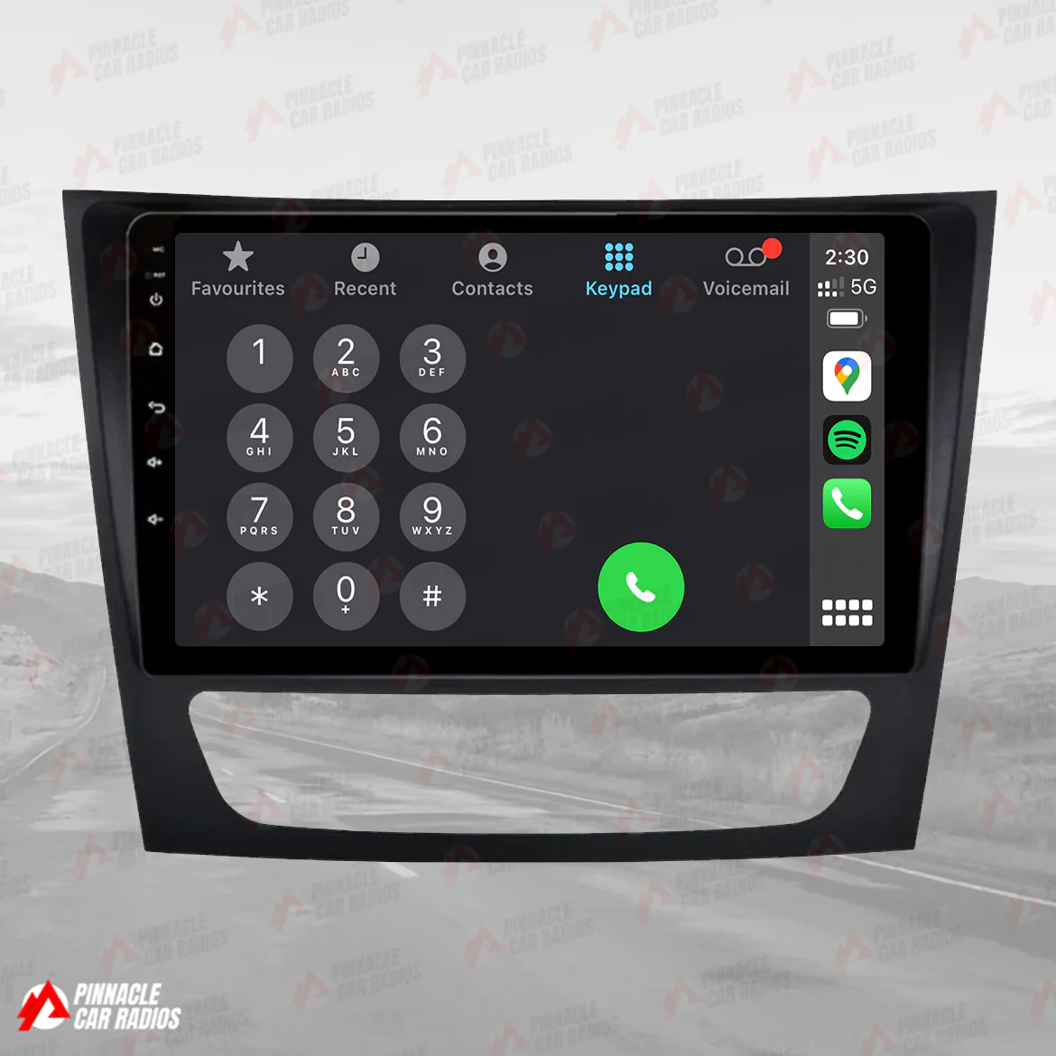 Mercedes Benz E-Class 2002-2009 W211 Wireless CarPlay Headunit Kit - Image 10