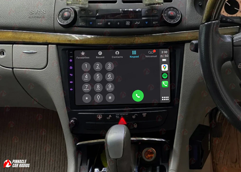 Mercedes Benz E-Class 2002-2009 W211 Wireless CarPlay Headunit Kit - Image 4