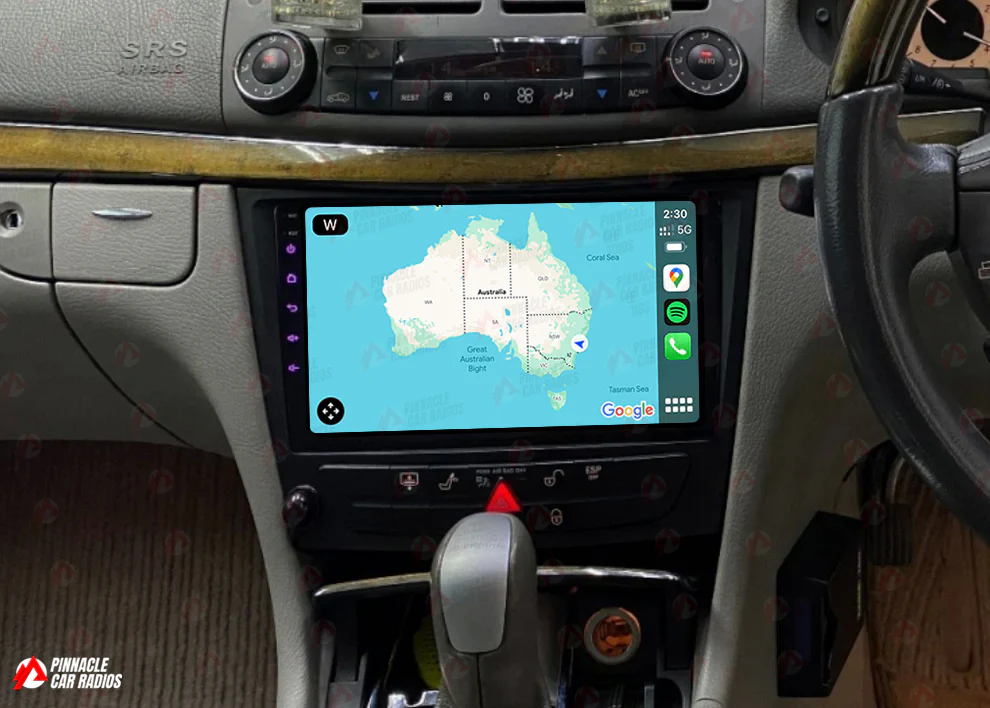 Mercedes Benz E-Class 2002-2009 W211 Wireless CarPlay Headunit Kit - Image 5
