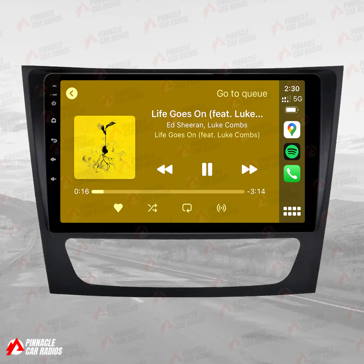 Mercedes Benz E-Class 2002-2009 W211 Wireless CarPlay Headunit Kit - Image 9