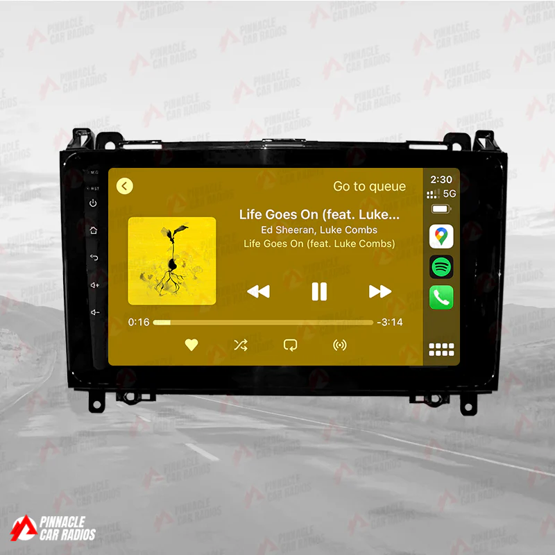 Mercedes Benz Sprinter 2007-2018 Wireless CarPlay Headunit Kit - Image 9