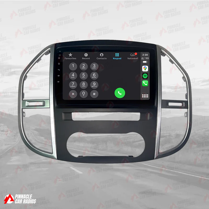 Mercedes Benz Vito 2015-2024 W447 Wireless CarPlay Headunit Kit - Image 10