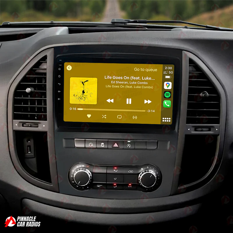 Mercedes Benz Vito 2015-2024 W447 Wireless CarPlay Headunit Kit - Image 3