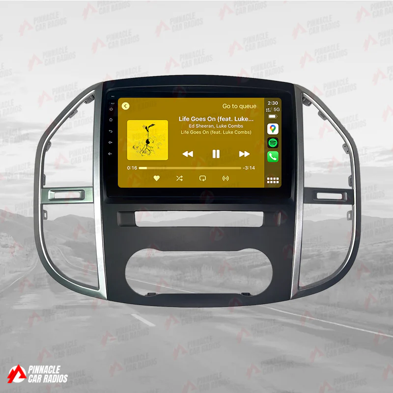 Mercedes Benz Vito 2015-2024 W447 Wireless CarPlay Headunit Kit - Image 9