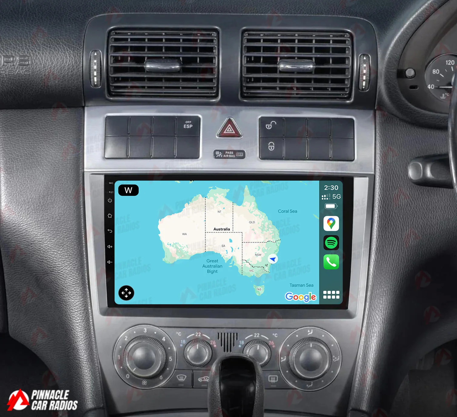 Mercedes CLC CL 2008-2011 Wireless CarPlay Headunit Kit - Image 5