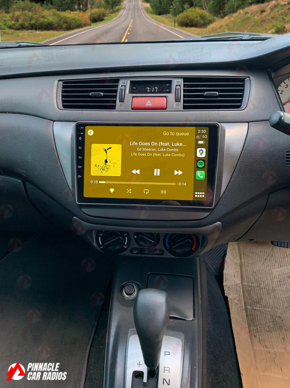 Mitsubishi Lancer 2003-2007 Wireless CarPlay Headunit Kit - Image 3