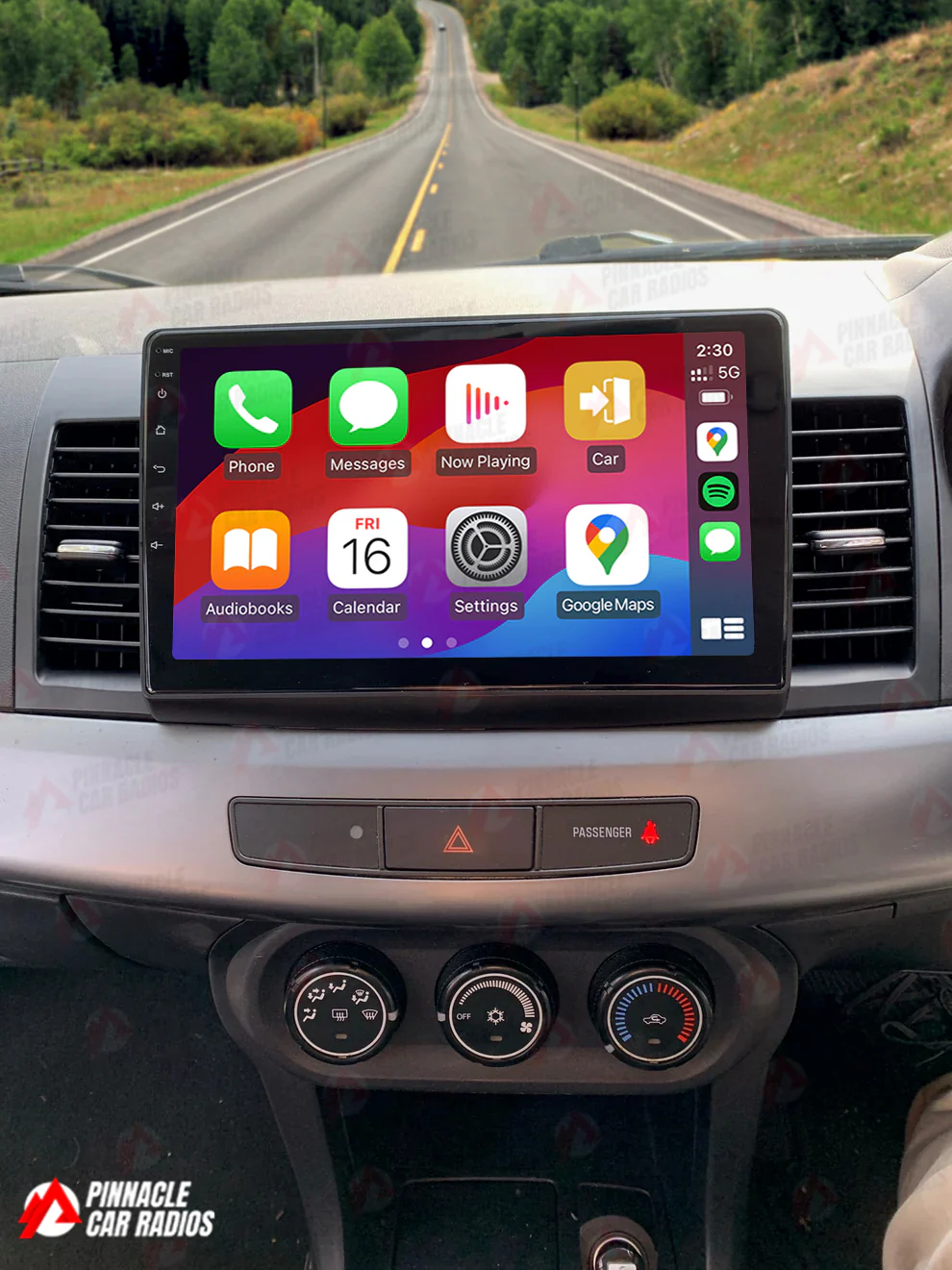Mitsubishi Lancer 2007-2017 Wireless CarPlay Headunit Kit