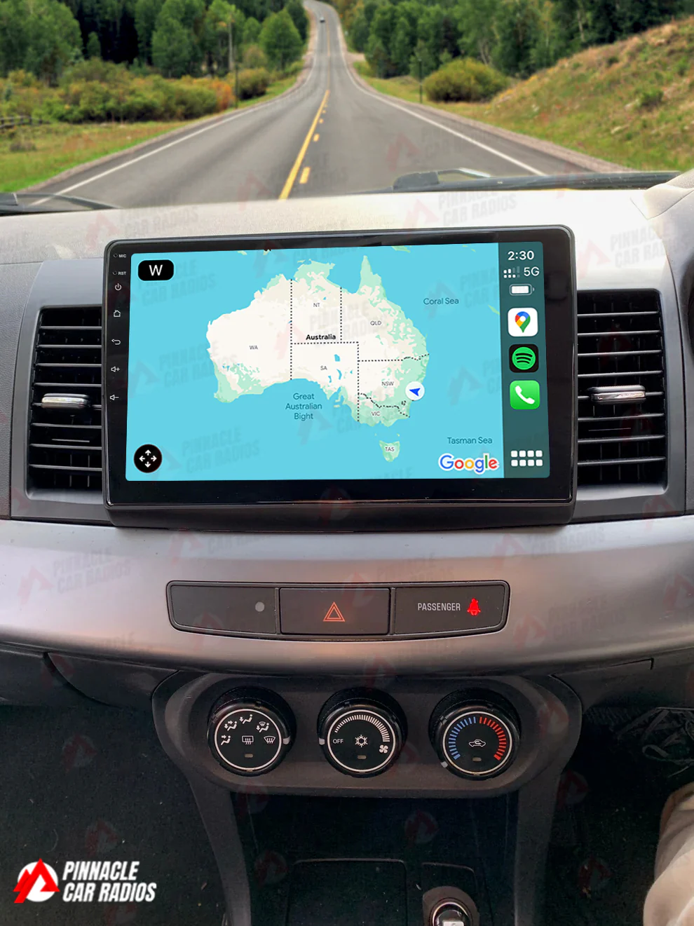 Mitsubishi Lancer 2007-2017 Wireless CarPlay Headunit Kit - Image 5