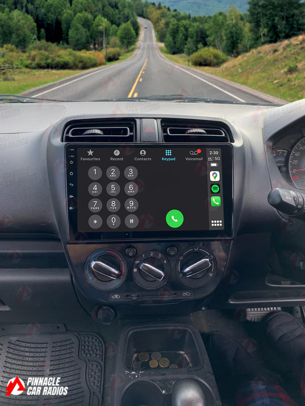 Mitsubishi Mirage 2012-2020 Wireless CarPlay Headunit Kit - Image 4