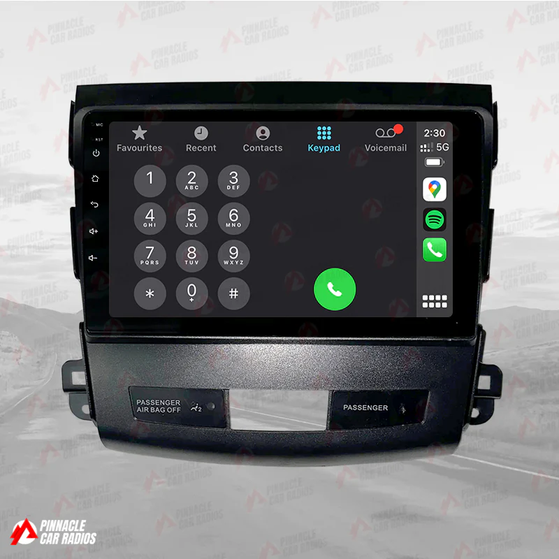 Mitsubishi Outlander 2007-2012 Wireless CarPlay Headunit Kit - Image 10