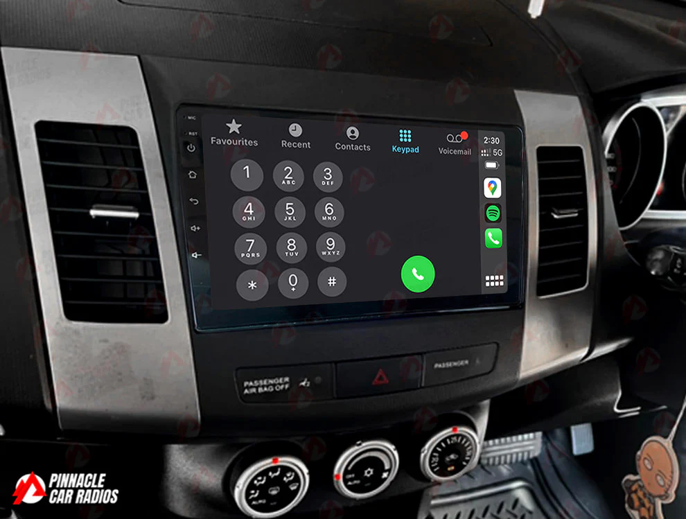 Mitsubishi Outlander 2007-2012 Wireless CarPlay Headunit Kit - Image 4