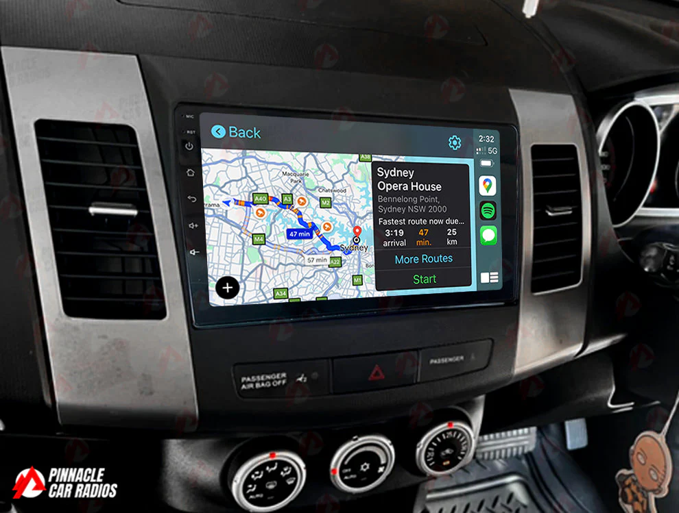 Mitsubishi Outlander 2007-2012 Wireless CarPlay Headunit Kit - Image 6