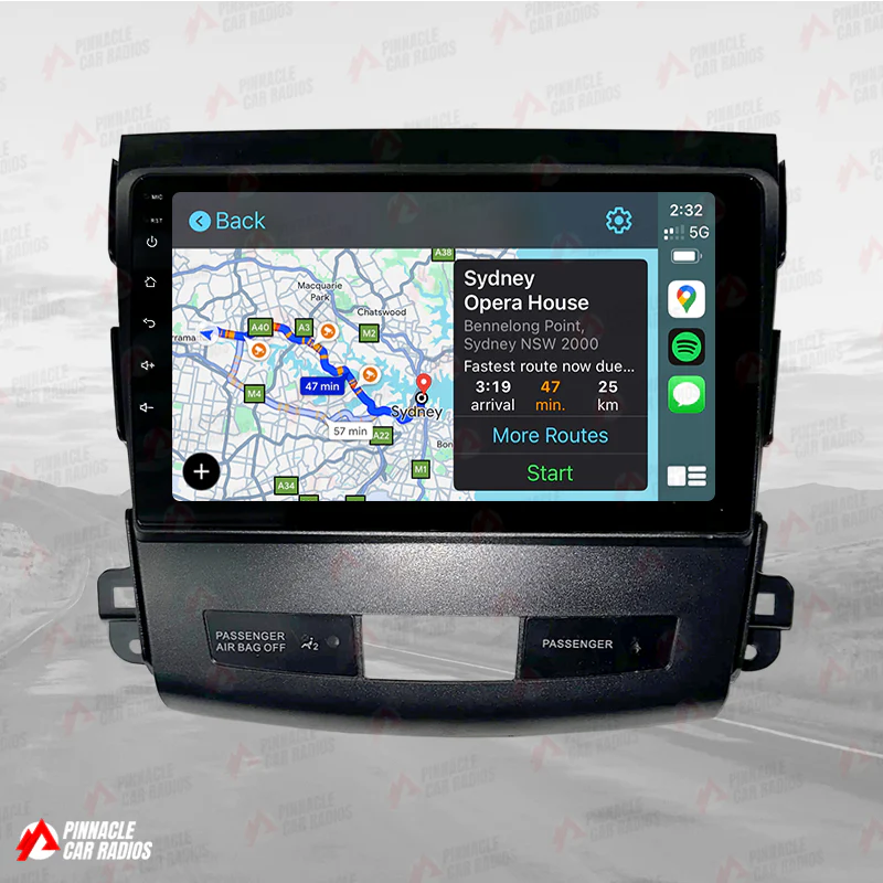 Mitsubishi Outlander 2007-2012 Wireless CarPlay Headunit Kit - Image 8