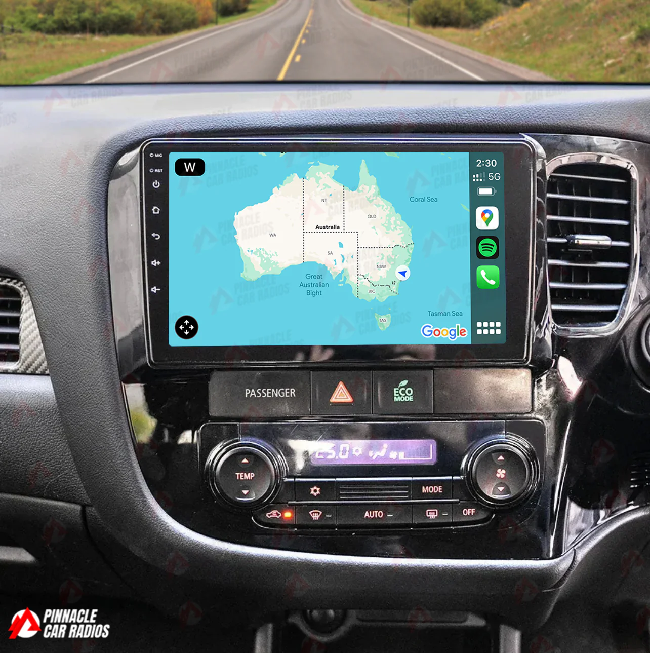 Mitsubishi Outlander 2013-2020 Wireless CarPlay Headunit Kit - Image 5