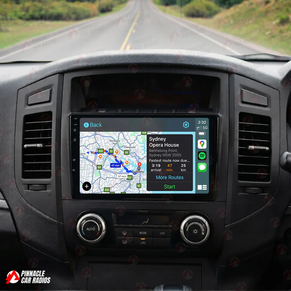 Mitsubishi Pajero 2000-2006 Wireless CarPlay Headunit Kit - Image 2
