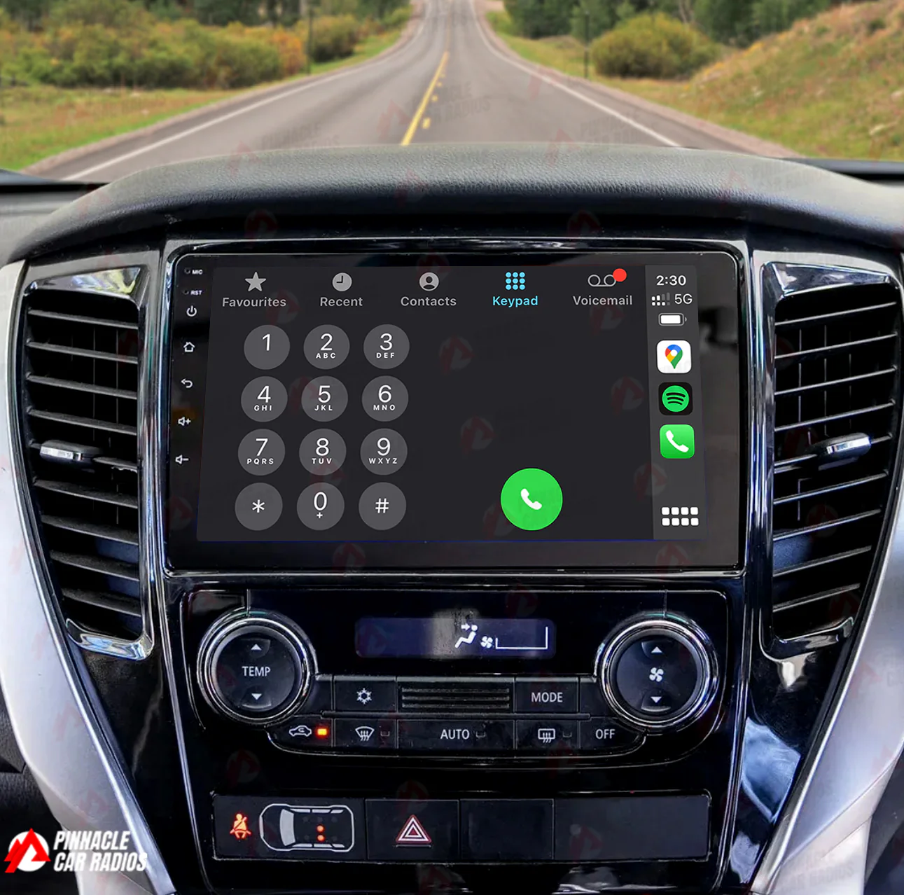 Mitsubishi Pajero Sport QF 2019-2024 Wireless CarPlay Headunit Kit - Image 4