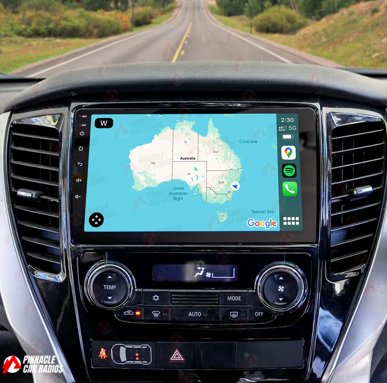 Mitsubishi Pajero Sport QF 2019-2024 Wireless CarPlay Headunit Kit - Image 5