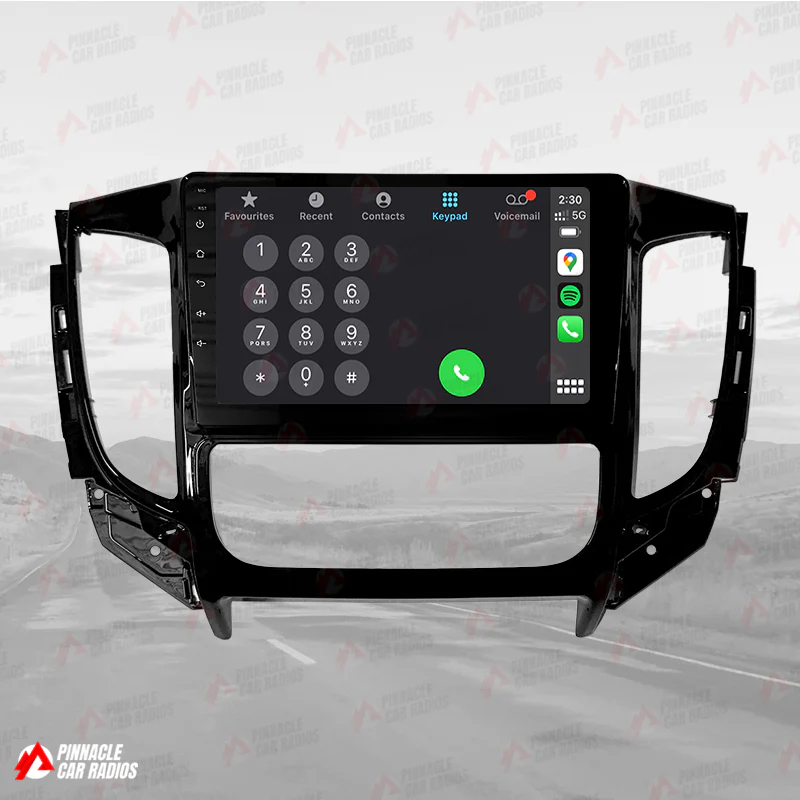 Mitsubishi Triton 2016-2023 Automatic AC Wireless CarPlay Headunit Kit - Image 10