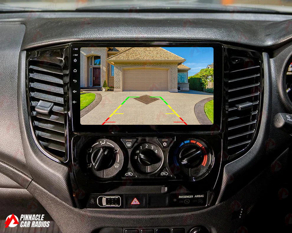Mitsubishi Triton 2016-2023 Manual AC Wireless CarPlay Headunit Kit - Image 6