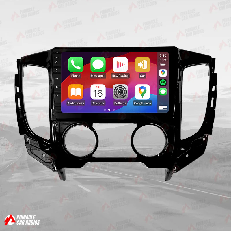 Mitsubishi Triton 2016-2023 Manual AC Wireless CarPlay Headunit Kit - Image 7