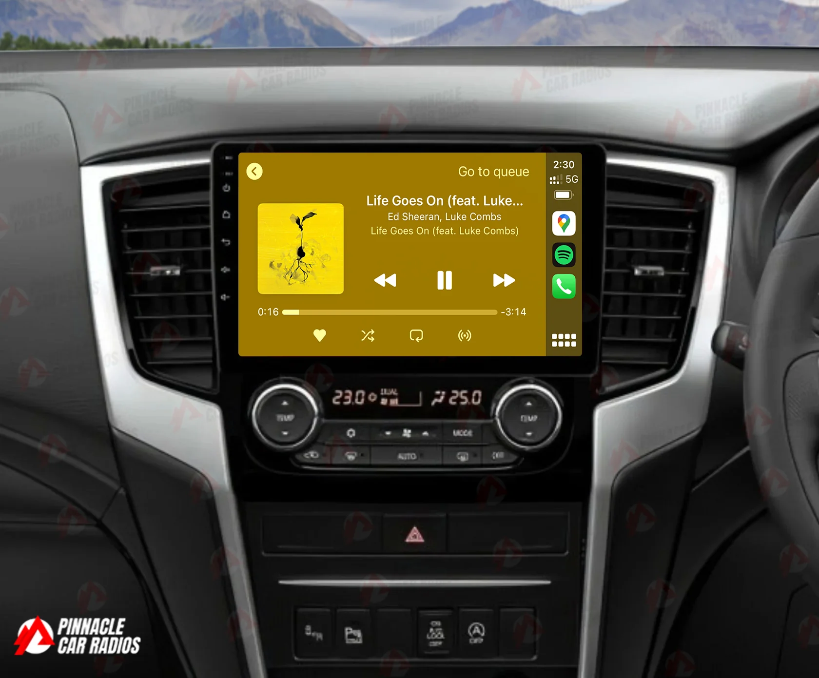 Mitsubishi Triton 2019-2024 Wireless CarPlay Headunit Kit - Image 3