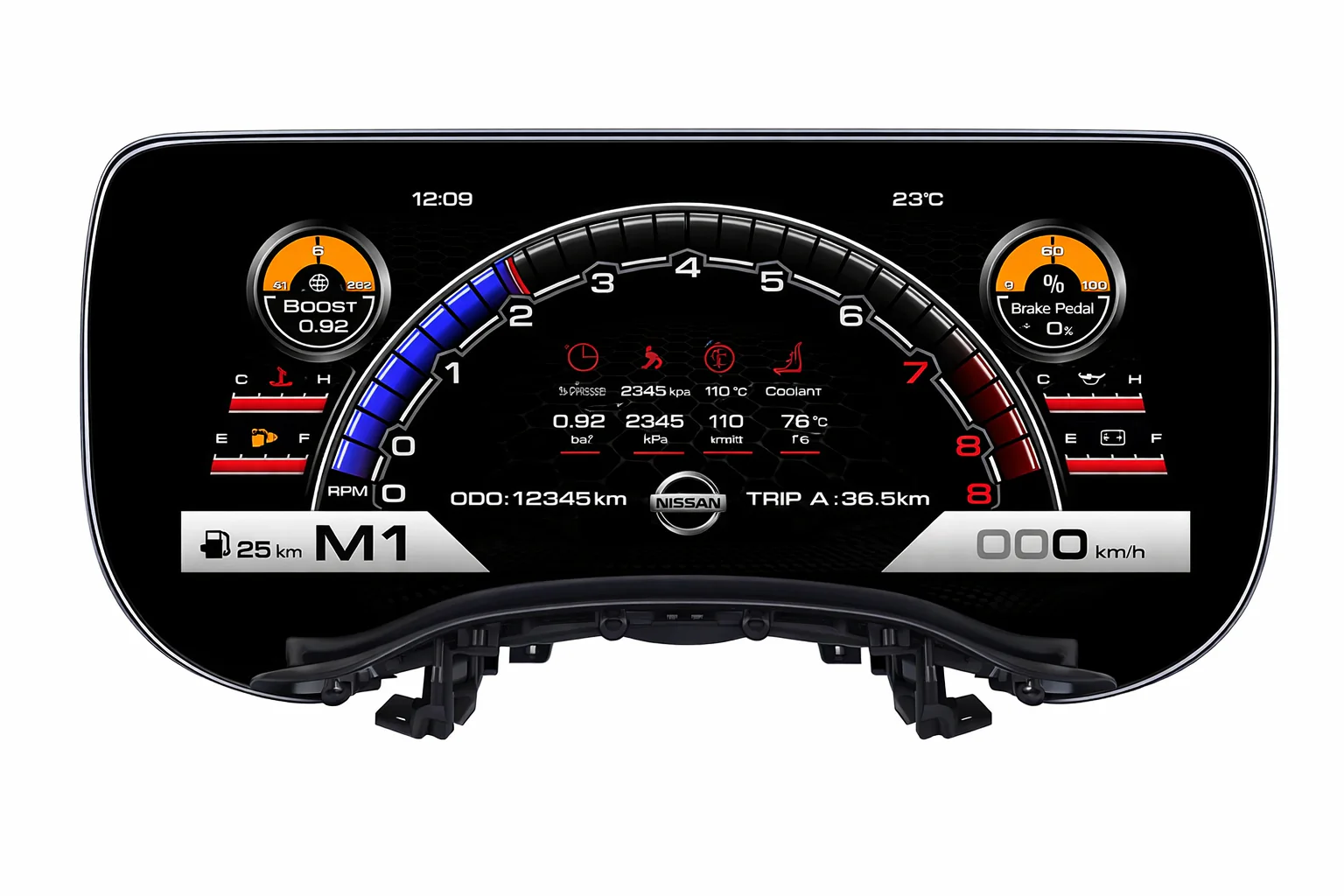 Nissan 35Z 2003-2006 Digital Instrument Cluster - Image 3