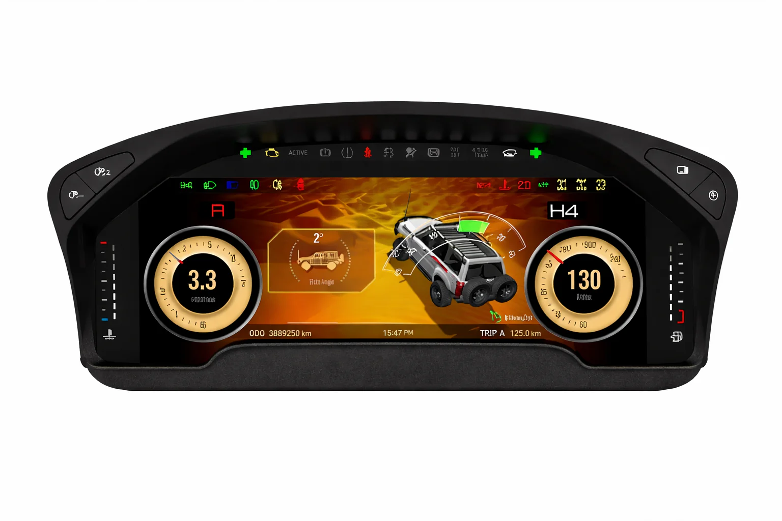 Nissan Patrol Y61 2012-2021 Digital Instrument Cluster - Image 3