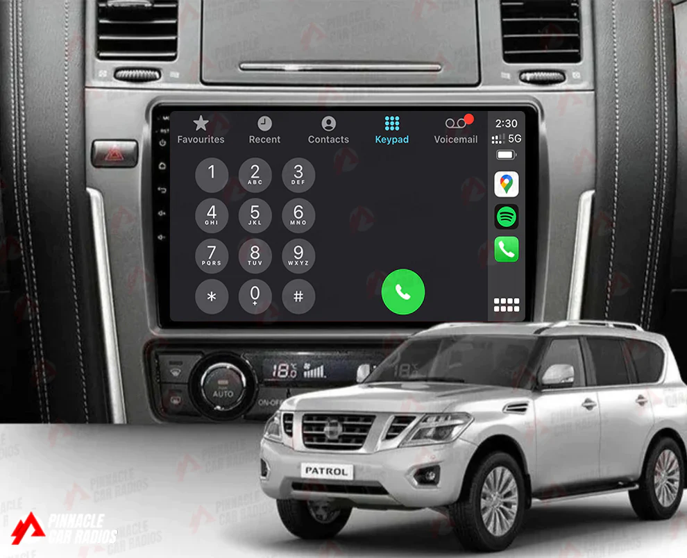 Nissan Patrol Y62 2013-2024 Wireless CarPlay Headunit Kit - Image 4